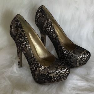 Womens Bertinni Platform High Heels Size 6.5